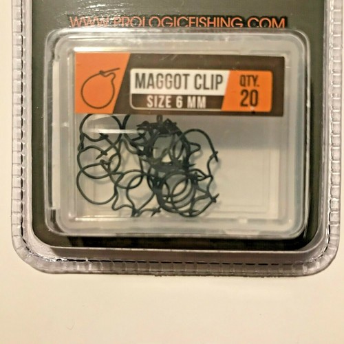 PROLOGIC MAGGOT CLIP size 6mm x 20 PROMOTION ETE BIG SAVE UP TO 50% - Photo 4/7