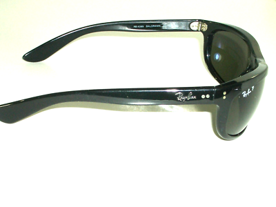 RAY-BAN RB4089 601/58 3P GLOSSY BLACK POLARIZED CRYSTAL BALORAMA