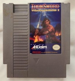 IronSword: Wizards & Warriors II (Nintendo Entertainment System) cartuccia NES 