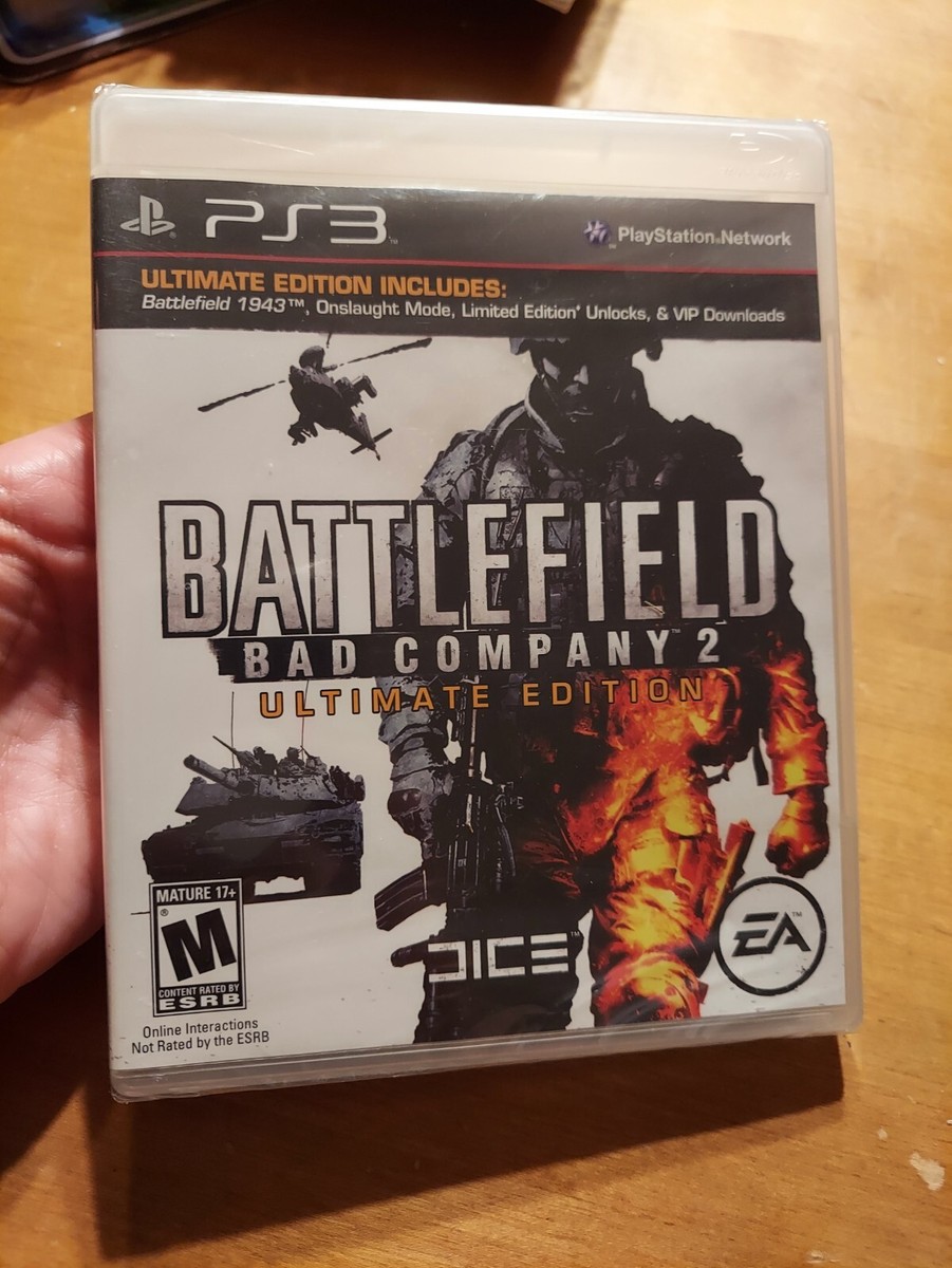 PS3 Playstation 3 Battlefield Bad Company 2 Ultimate Edition