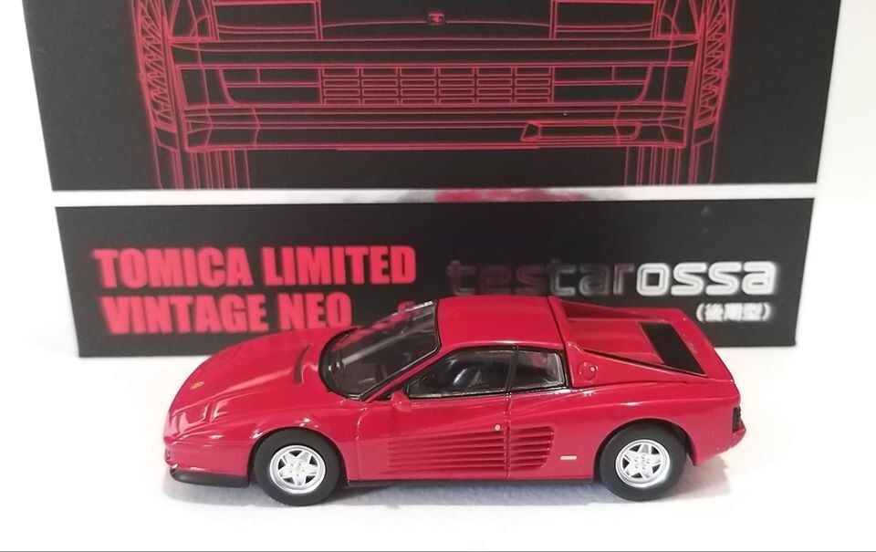 TOMICA LIMITED VINTAGE NEO Ferrari Testarossa (Red) ~ 1/64