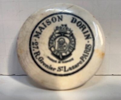 Grenier St. Lazare, Paris Lid porcelain Maison Dorin