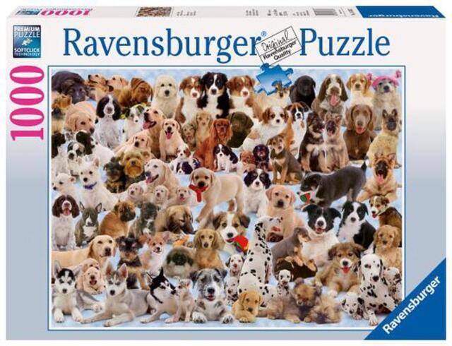 Dogs Galore - 1000 Piece Jigsaw Puzzle - Ravensburger