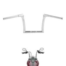 Chrome 10'' Rise 1.25'' Handlebar Fit For Harley Sport Glide FLSB FXBR 2018-Up