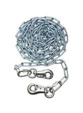 Heavy Duty Dog Runner Chain, Dog Tie Out, for Medium to Large Dogs, Weld Stee...