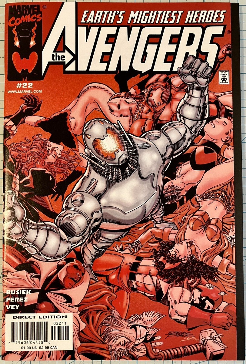 Avengers #22 NM George Perez Cover 1999 Marvel Comics Ultron