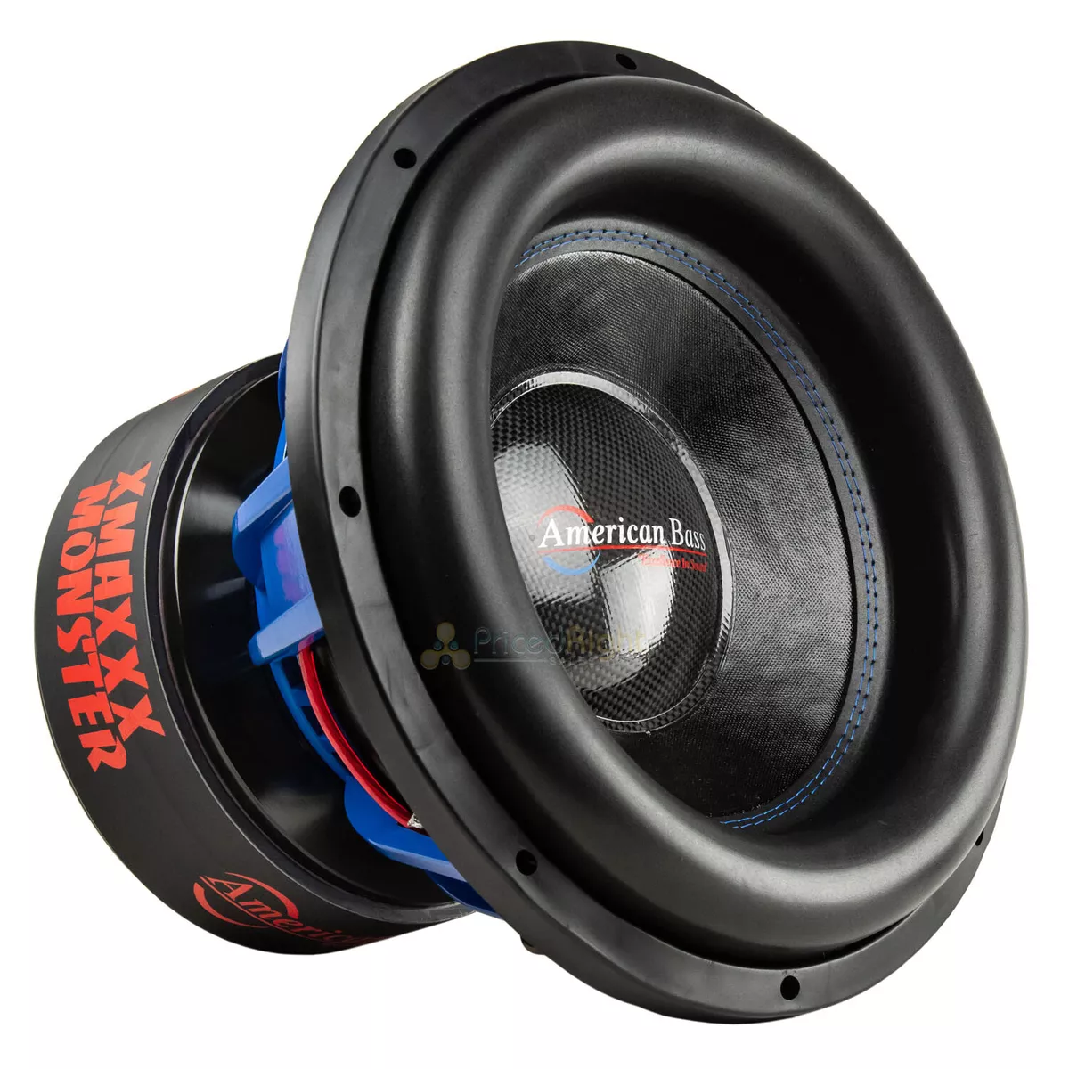 American Bass XMAXXX 15 Subwoofer 8000 Watts Max Dual 2 Ohm X-Max Monster  Sub 684659126696