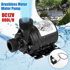 800L/H Mini Water Pump Quiet 12V USB Brushless Motor Submersible Pool Water Pump