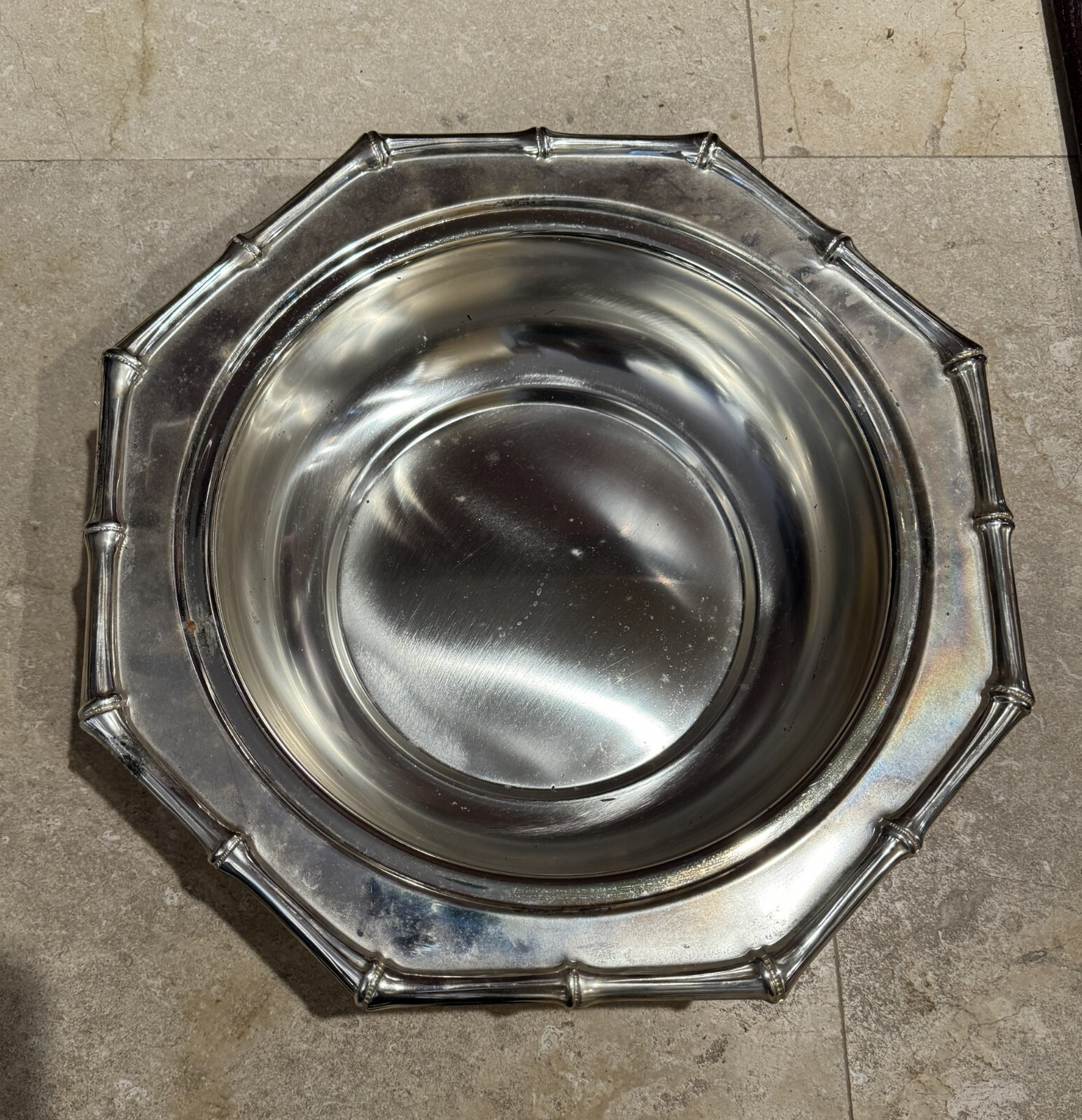 Versilbert Anlaufgeschutzt Tarnish Resistant Silverplated Serving Bowl With Lid