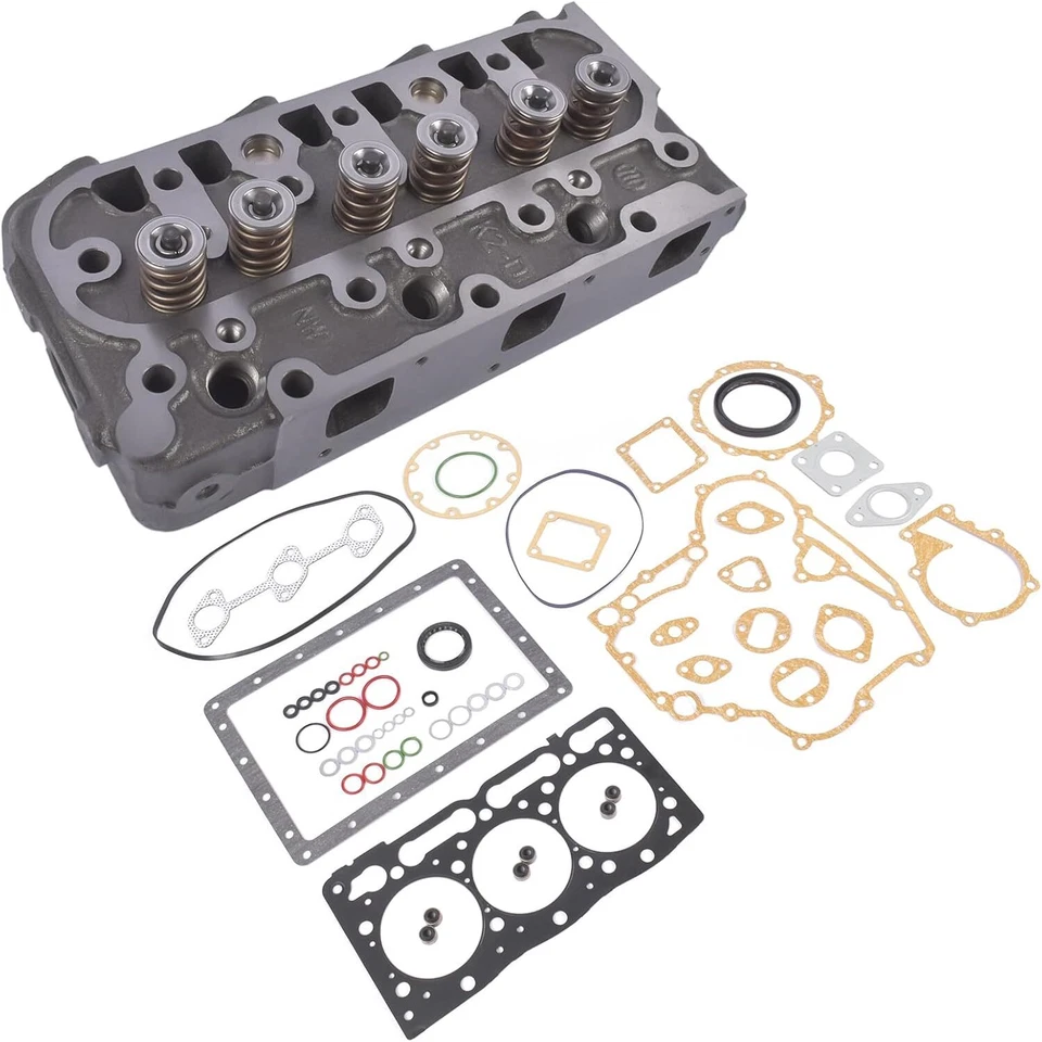 D1105 Engine 1G065-03044 Complete Cylinder Head&Gasket for Kubota D1105 RTV1100C - Image 3 of 4