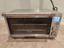 Breville Compact Smart Oven Silver Model BOV650XL Acceptable Used Condition