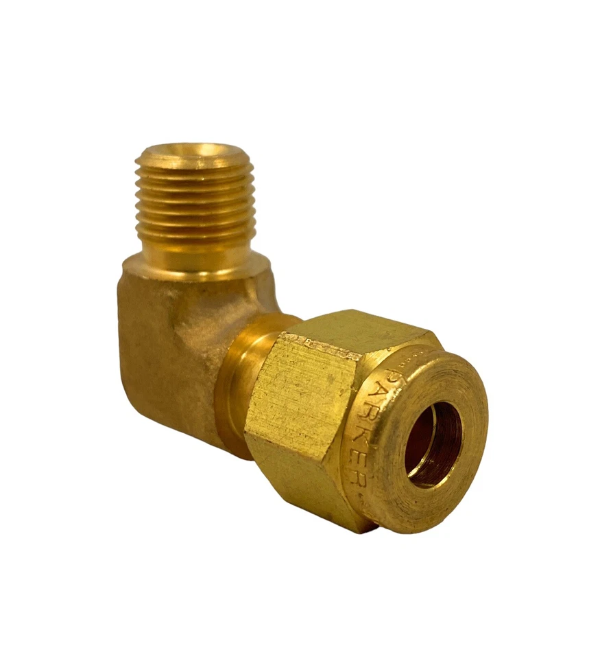 ☀️Parker CPI 4-2 CBZ-B, Brass 90° Elbow, 1/4 in Tube , 1/8 in Pipe Compression - Image 4 of 4