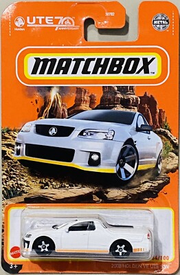 Matchbox 2008 Holden VE UTE SSV White 2021 New Release | eBay
