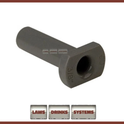 John Guest Grey Plug 3/8" - PI0812S