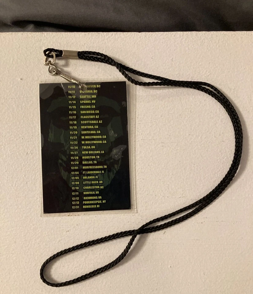 Misfits Land Of The Dead ¡PASE DE ACCESO COMPLETO PARA EL EVENTO SUPER RARO! DANZIG SAMHAIN Foto 2 de 4