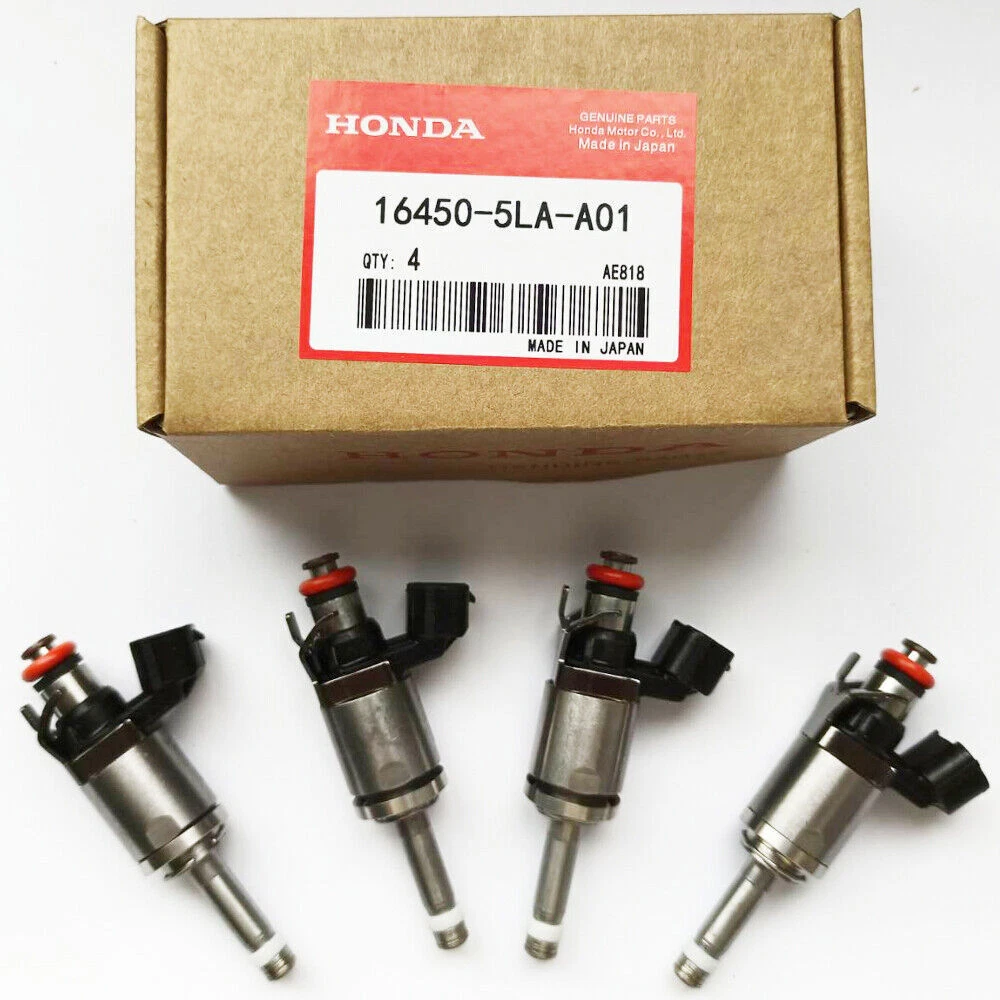 4x OEM Fuel Injectors For 2013-2017 Honda Accord & CR-V 2.4L I4