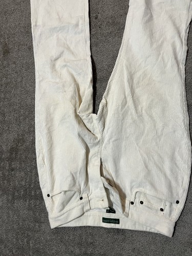 Lauren Ralph Lauren Jeans Women’s Size 8P Corduroy Pants Petite Ivory Cream - Picture 4 of 8