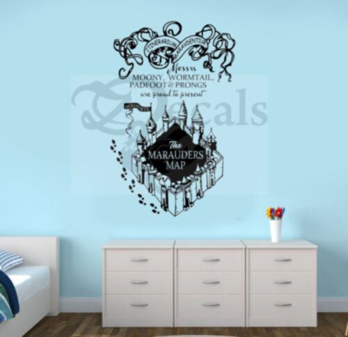 Harry potter Fun Kids Magical Bedroom Boys/Girls Wall Art Sticker/Decal - Picture 4 of 10