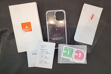 Miracase Magnetic Clear Phone Case for 6.7'' iPhone 14 15 Pro Max w/Protective