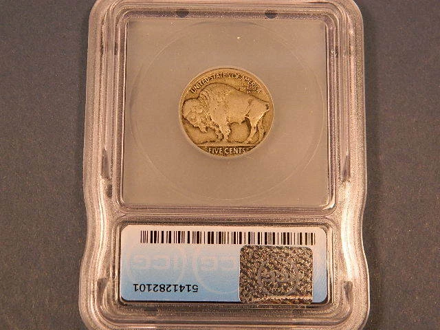 ~1918-D~  BUFFALO NICKEL   ~SEMI-KEY DATE~ ICG VF20 GRADED, CERTIFIED COIN. - Image 3 of 3