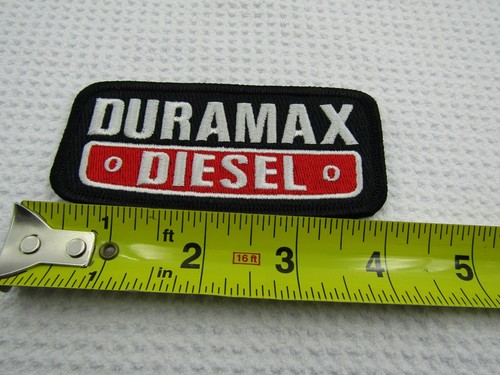 DURAMAX DIESEL Embroidered Patches 1.75"x4" iron-on - Picture 3 of 4