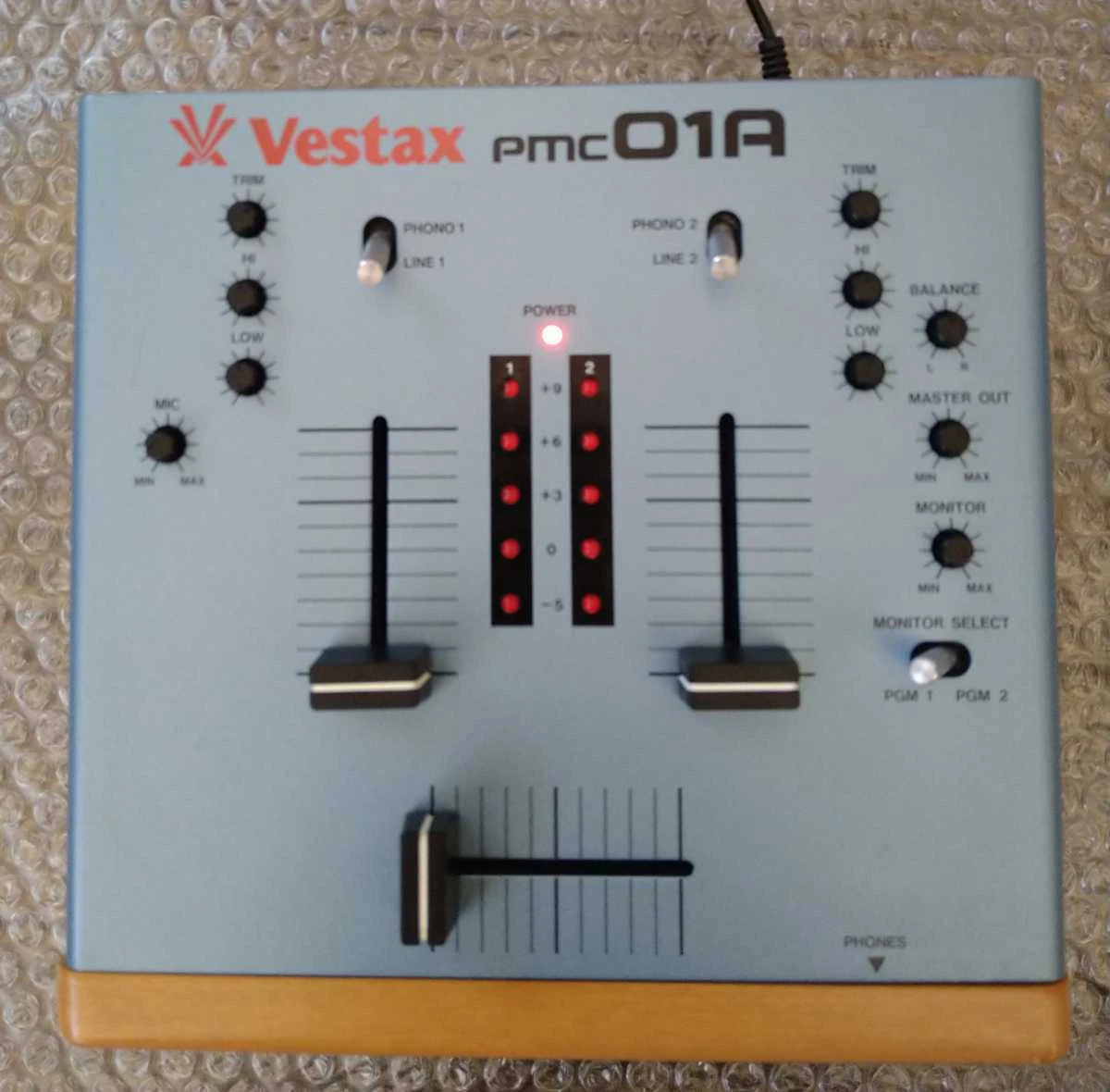 Vestax PMC-01A DJ mixer Used Working Tested Vintage Rare Japan Free Shipping