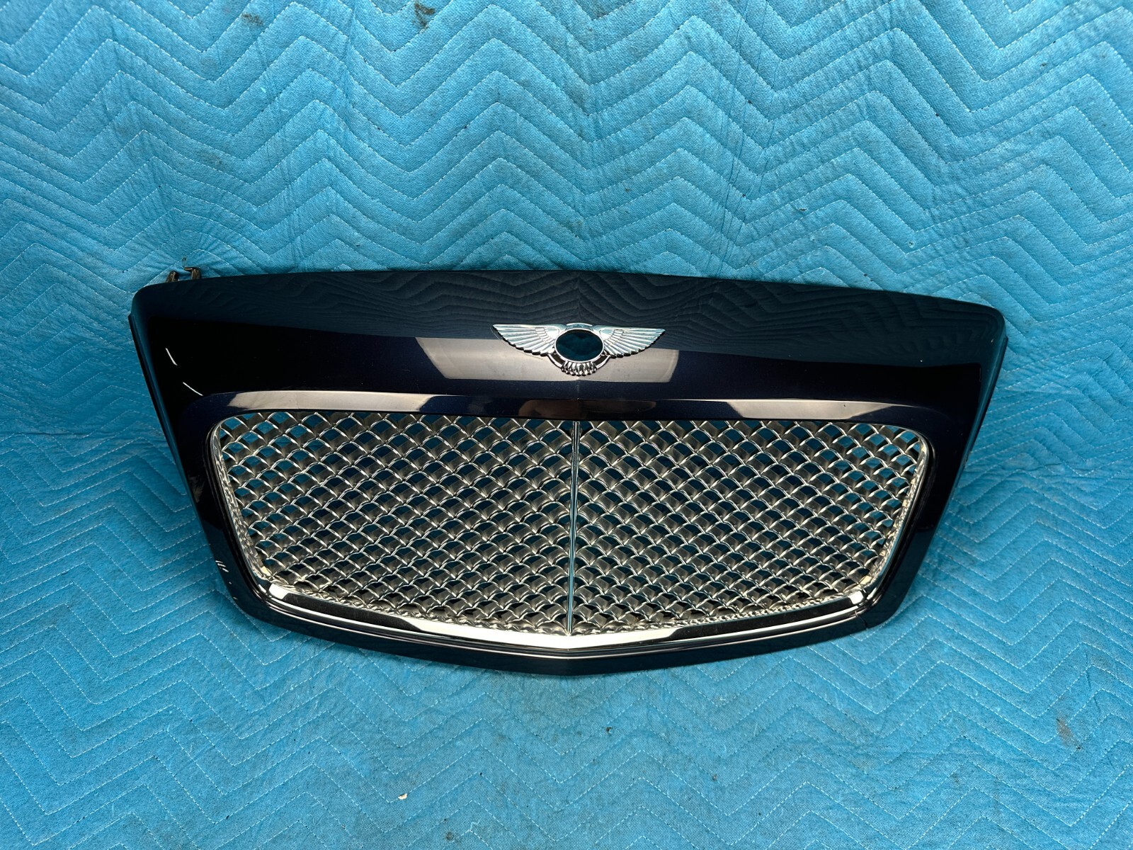 Bentley Continental Flying Spur Radiator Grille w/ Bezel Panel 29k 2008-2012 OEM
