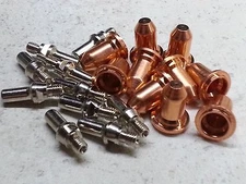 10 x Electrodes + Nozzles Fits Marquette Auto Pro Lincoln P20 KH652 K2820-1