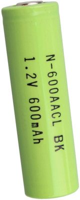 1x N-600AACL Cadnica 1,2V,600mAh AA Mignon NiCd Flattop  Hochstromfest