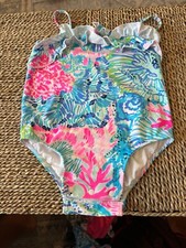 Lilly Pulitzer UPF 50 Lydia Swim Infant Size 18-24 mo