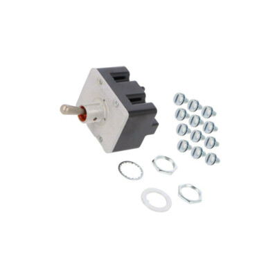 4TL1-12 Schalter: Hebelschalter Pos: 3 4PDT ON-ON-ON 6A/230VAC IP67 HONEYWELL