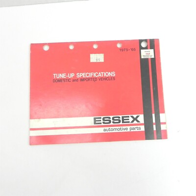 VINTAGE ESSEX AUTOMOTVIE PARTS 1965-1975 TUNE UP VINTAGE ESSEX AUTOMOTVIE PARTS 1965-1975 TUNE UP