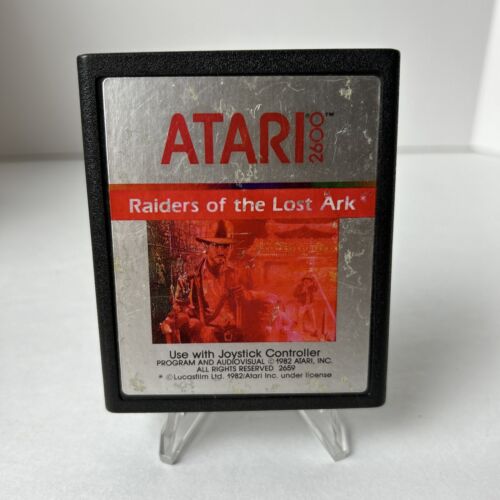 Raiders Of The Lost Ark Atari 2600, Cartridge Only, No Case, No Manual, Tested - Picture 1 of 3