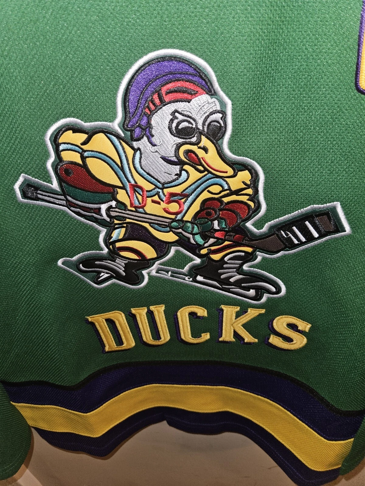 Charlie Conway Mighty Ducks Movie Replica Captain's Jersey Molpe