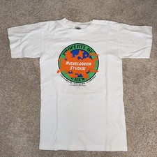 Vintage Property of Nickelodean Studios Universal 1990 T Shirt YL 14-16