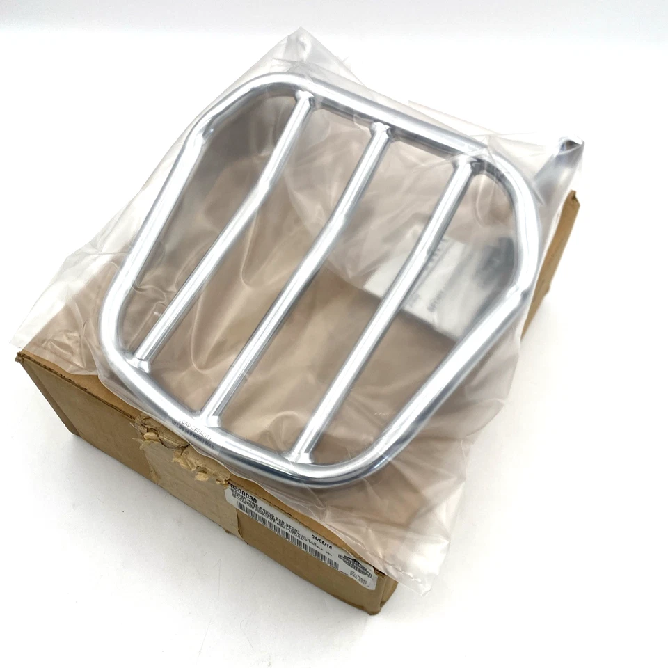 Portaequipajes deportivo Sissy Bar cromado OEM Harley 50300030 04-22 xl 06-17 Dyna Foto 2 de 4