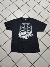 WWE Triple H Cross and Skulls Wrestling T Shirt Vintage 2005 Large 21x28