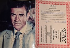8x10" Auto Sean Connery Autograph Signed Framed Photo James Bond COA N Say Never