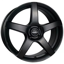 4x Calibre Pace Alloy rims 16" - Matt Black - VW, Audi