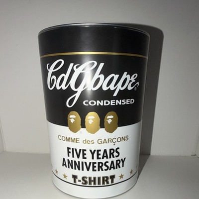 Comme des Garçons x A Bathing Ape Five Years Anniversary Ape XL tshirt 