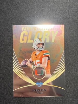 2025 Bowman Chrome U - Path to Glory Pack Fresh  Carson Beck #PR-1 (RC)