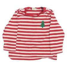 Alana, Strickpullover, Größe: 80, Rot/Weiß, Baumwolle, Streifen #Bqo