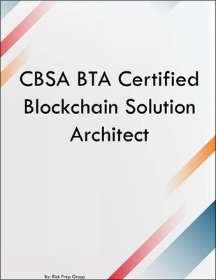 CBSA BTA Certified Blockchain Solution Architect