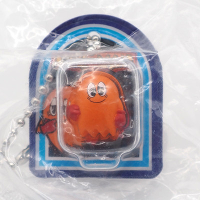 CLYDE Pac-Man Blister Charm Collection Schlüsselanhänger Bandai Japan ZF875