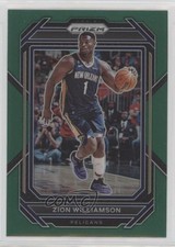 2022-23 Panini Prizm Green Prizm Zion Williamson #214 06ta