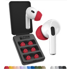 Foam Masters Ultra-Premium Memory Foam Ear Tips for AirPods Pro 1st  2nd Gen ...