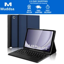 Galaxy Tab A9 plus Case with Keyboard, Touch Keypad for Samsung A9+ Tablet 2023,