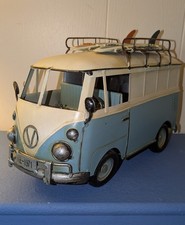 VW VOLKSWAGEN 1960s tin Beetle Bus Replica