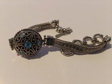 Ginger Snap Silver Tone Adjustable Bracelet W...