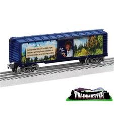 Lionel LNL2428220 O Scale Bob Ross Commemorative Steel 3-Rail Boxcar
